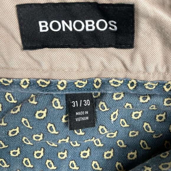 Bonobos Mens Khaki Pants 31X30 Work Office Capsule Everyday Casual Minimal Dad - Picture 9 of 11